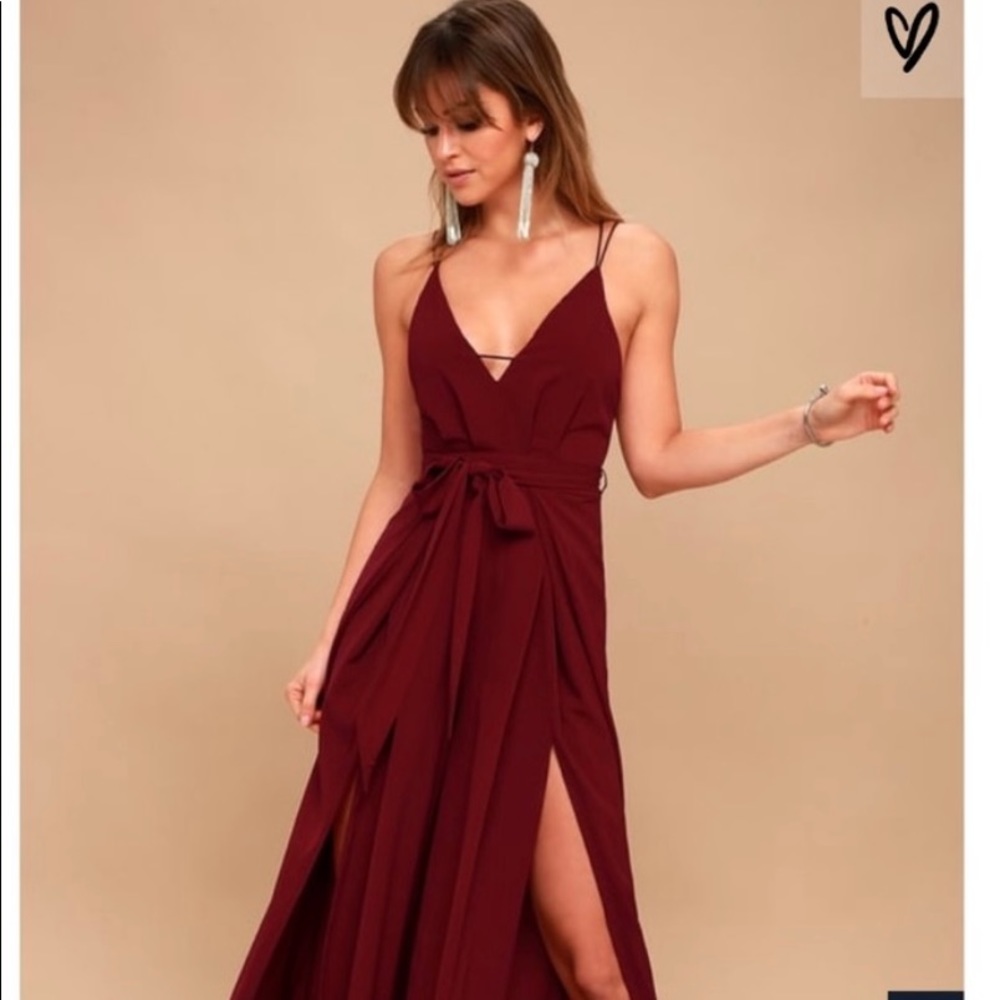 Lulus Wine Colored Jumper